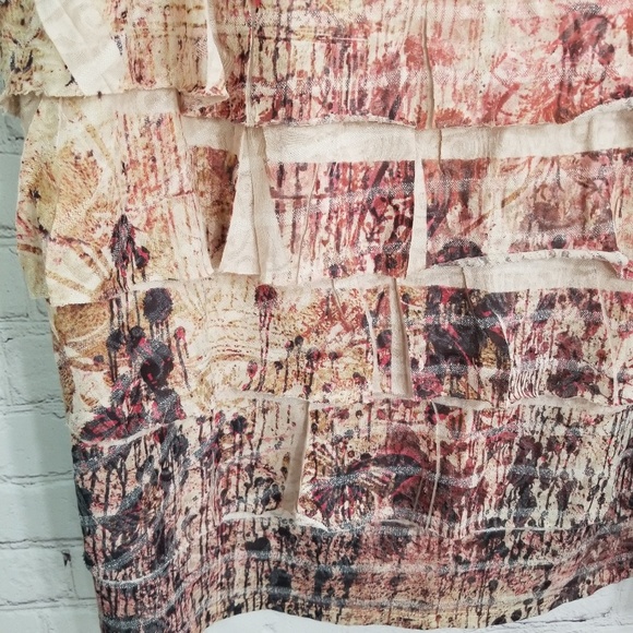 Coldwater Creek sleeveless plus size ruffle top - Picture 4 of 5